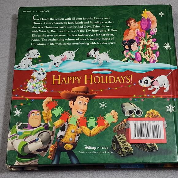 DISNEY CHRISTMAS STORYBOOK COLLECTION - Hardcover, By Disney Books 2014 - Picture 9 of 12